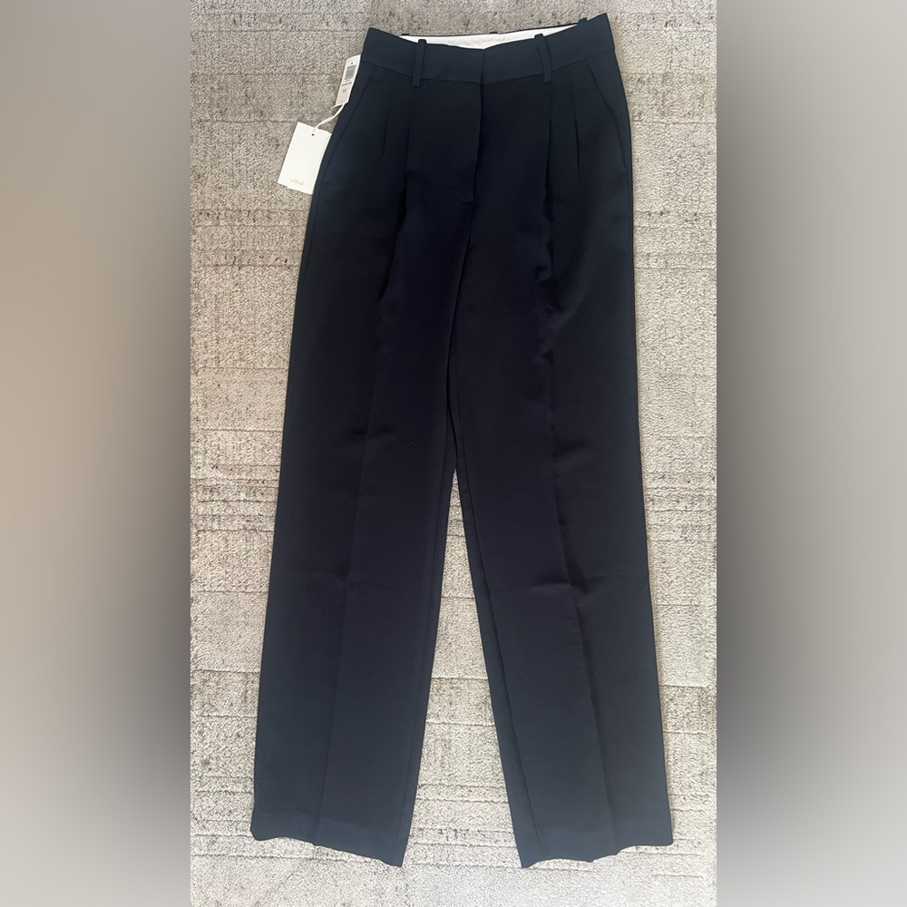 ARITZIA Wilfred Effortless Black Trouser/Pant - Picture 7 of 12